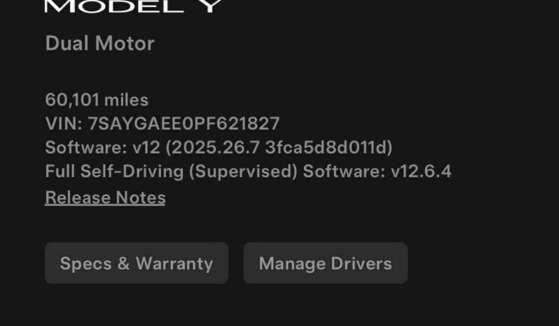 
								2023 Tesla Model Y full									